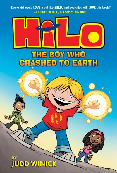 Cover of Book 1: The Boy Who Crashed To Earth