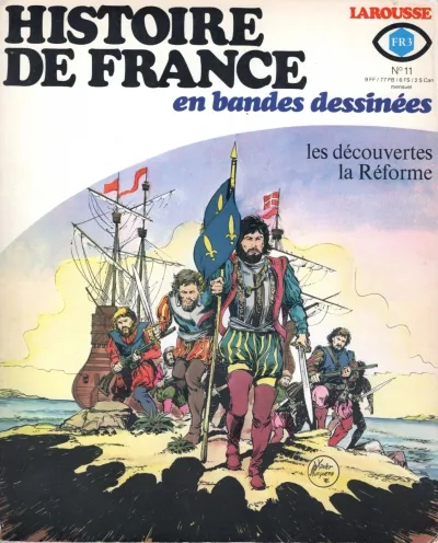 Cover of Les découvertes; la Réforme