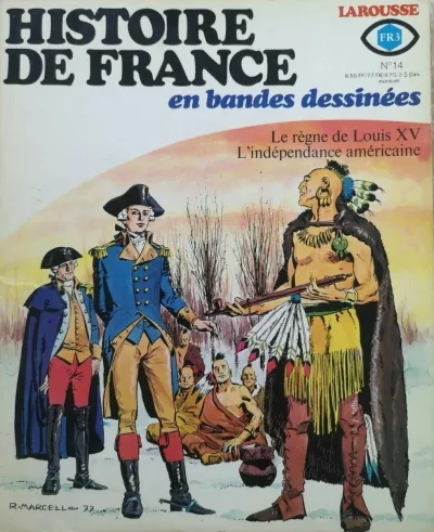 Cover of Le règne de Louis XV; l'Indépendance américaine