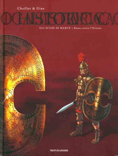 Cover of Gli scudi di Marte: Roma contro l'Oriente