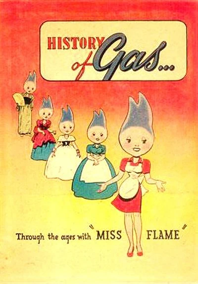 Cover of Through the ages with "Miss Flame"