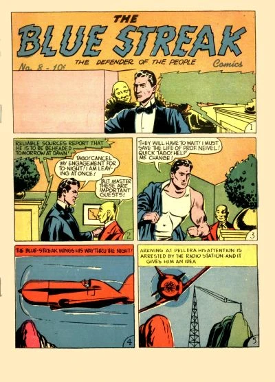 Cover of The Blue Streak