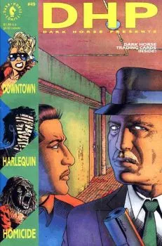 Cover of Homicide; Downtown; Harlequin