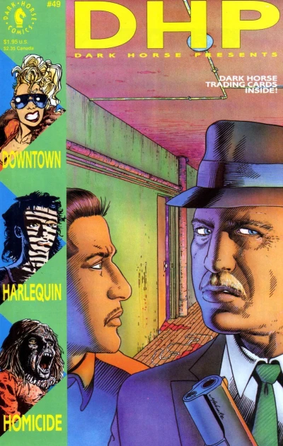 Cover of Homicide; Downtown; Harlequin