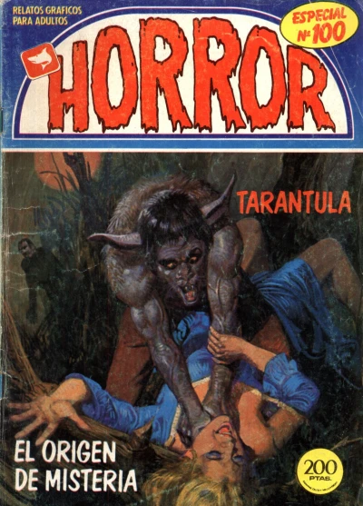 Cover of Tarantula; Sepulkra: El origen de misteria