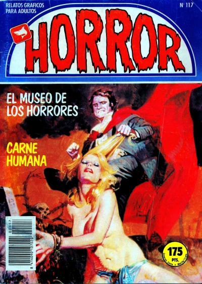 Cover of El museo de los horrores; Sepulkra: Carne humana