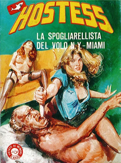 Cover of La spogliarellista del volo N.Y.-Miami