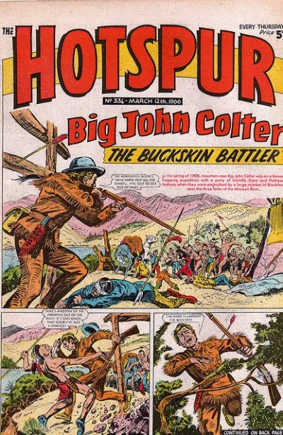 Cover of Big John Colter: The Buckskin Battler