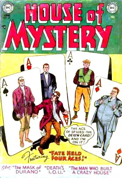 Cover of Fate Holds Four Aces
