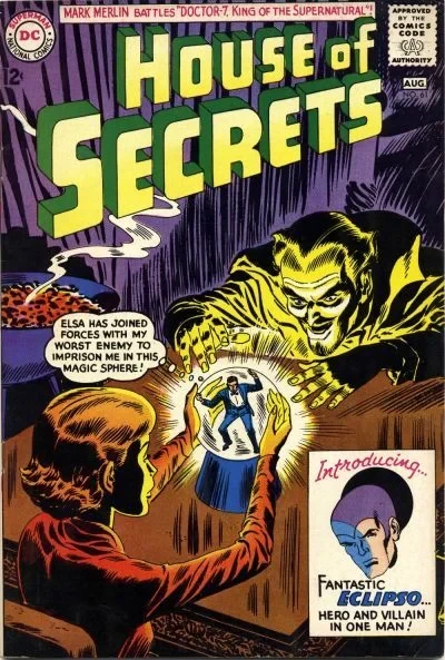 Cover of Doctor-7, King Of The Supernatural / Eclipso, The Genius Who Fought Himself