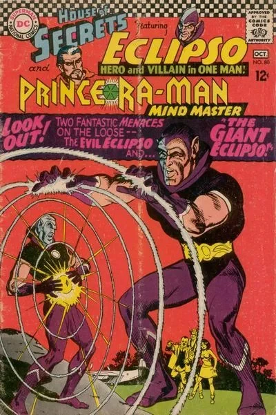 Cover of The Death of the Six-Sided Sun / The Giant Eclipso!
