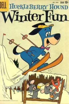 Huckleberry Hound Winter Fun