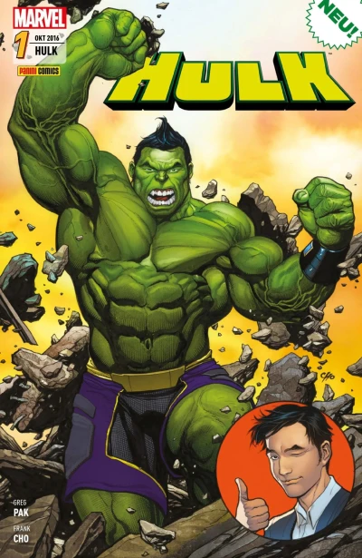 Cover of Der total geniale Hulk