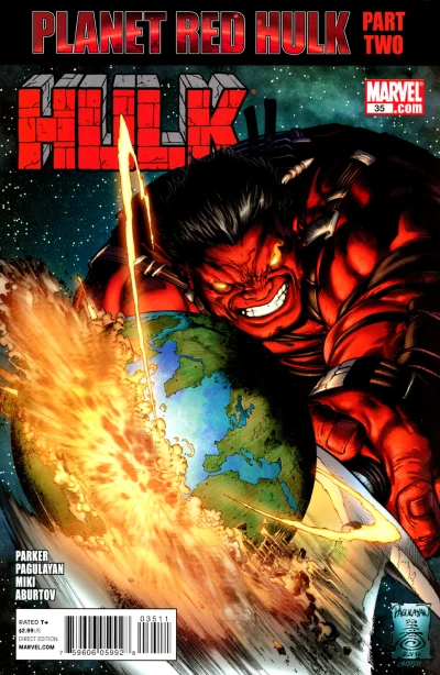 Cover of Planet Red Hulk, Pt. 2