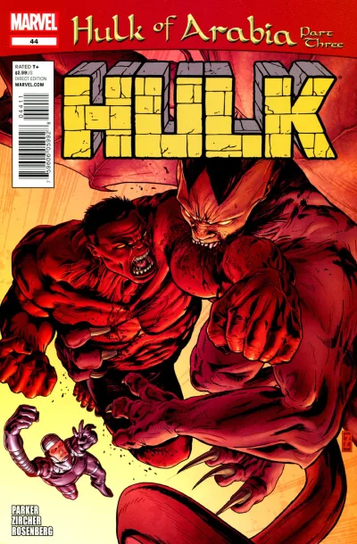 Cover of Hulk of Arabia, Pt. 3: The Shifting Sands
