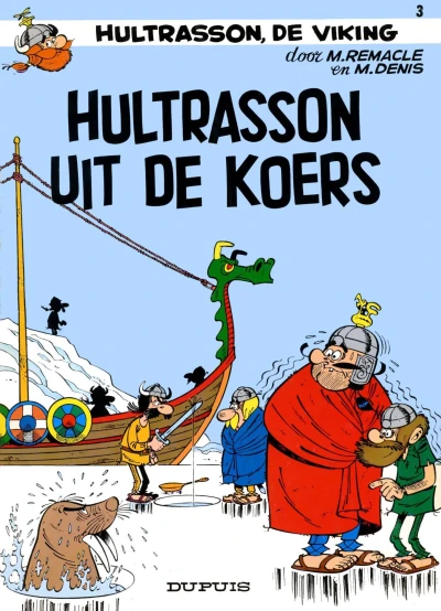 Cover of Hultrasson uit de koers