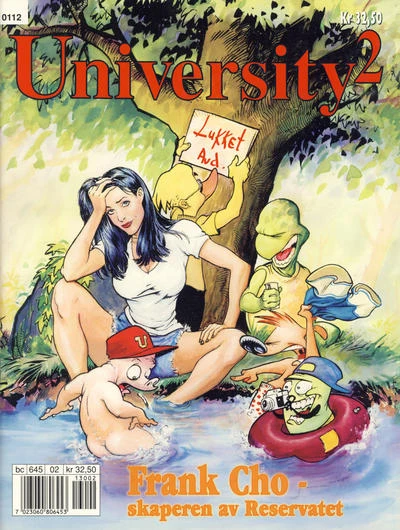 Cover of Humoralbum #2/2001 - University²: Første semester