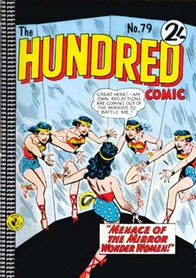 Cover of Menace of the Mirror Wonder Women