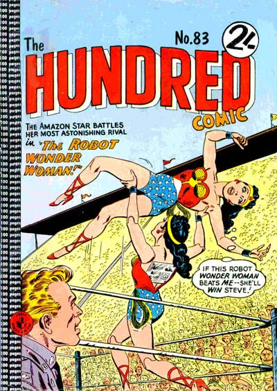 Cover of The Robot Wonder Woman