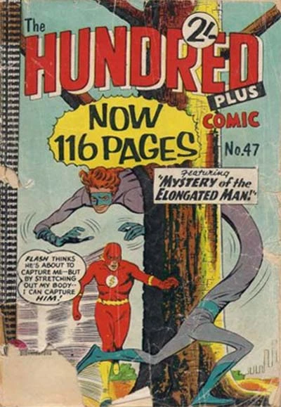 Cover of Mystery of the Elongated Man