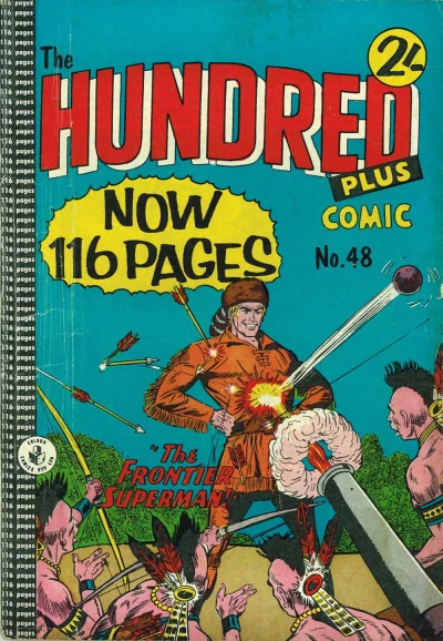 Cover of The Frontier Superman
