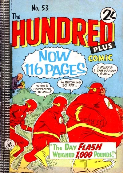 Cover of The Day Flash Weighed 1,000 Pounds