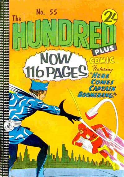 Cover of Here Comes Captain Boomerang