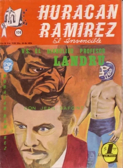 Cover of vs. el Diabolico Profesor Landru
