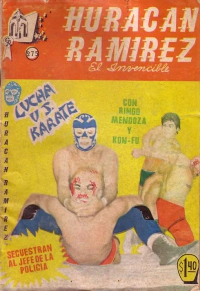 Cover of Lucha Vs. Karate