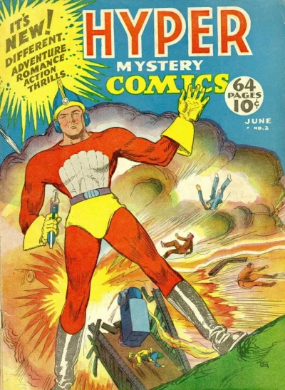 Cover of In our last chapter Don-Vin "the Hyper" was left...