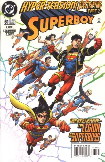 Cover of Hyper-Tension! Part 2: Superboy of Infinite Worlds