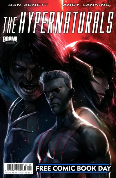 Cover of The Hypernaturals Free Comic Book Day Edition