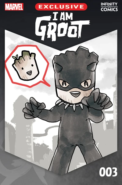Cover of Groot Meets Black Panther