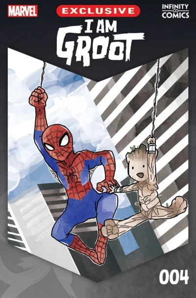 Cover of Groot Meets Spider-Man