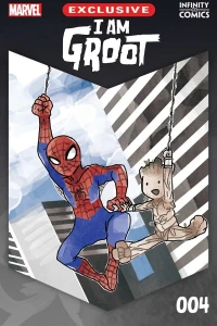 Groot Meets Spider-Man