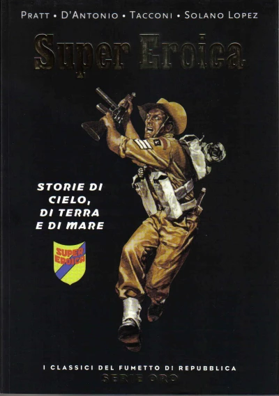 Cover of Super Eroica: Storie di Cielo, di Terra e di Mare