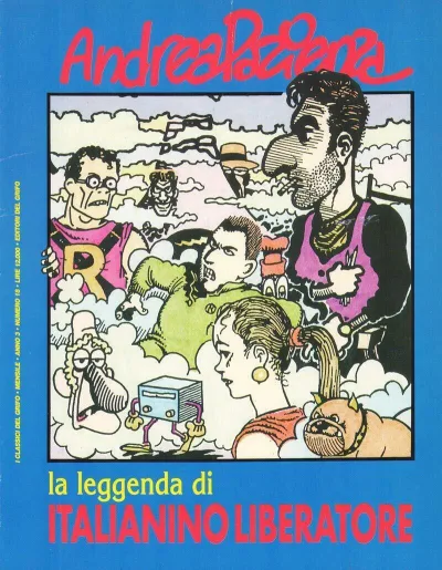 Cover of La leggenda di italianino liberatore