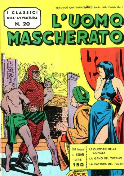 Cover of L'Uomo Mascherato