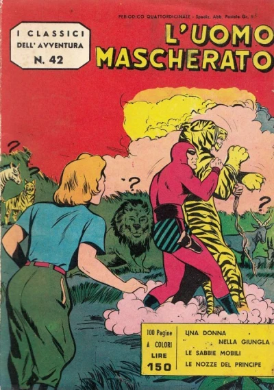 Cover of L'Uomo Mascherato