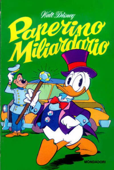 Cover of Paperino Miliardario