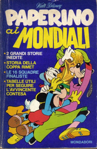 Cover of Paperino ai Mondiali