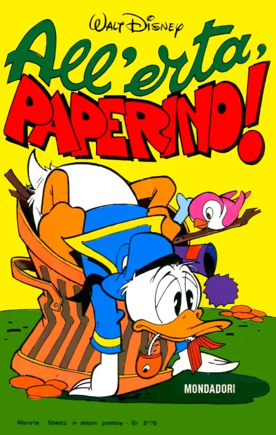 Cover of All'erta, Paperino!