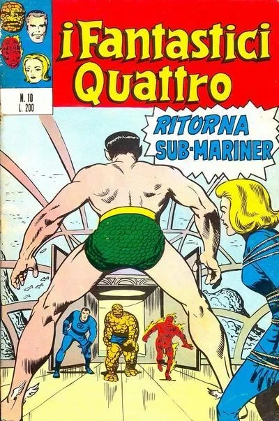 Cover of Ritorna Sub-Mariner