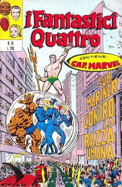 Cover of Sub-Mariner Contro la Razza Umana