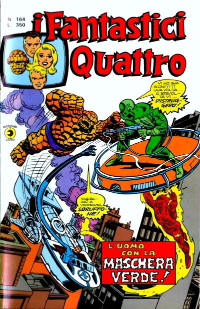 Cover of L'Uomo con la Maschera Verde!