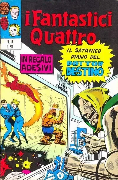 Cover of Il Satanico Piano del Dottor Destino