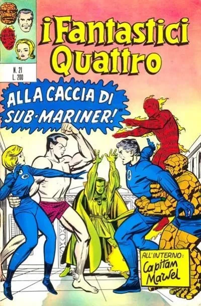 Cover of Alla Caccia di Sub-Mariner!