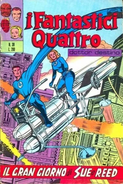 Cover of Il Gran Giorno di Sue e Reed