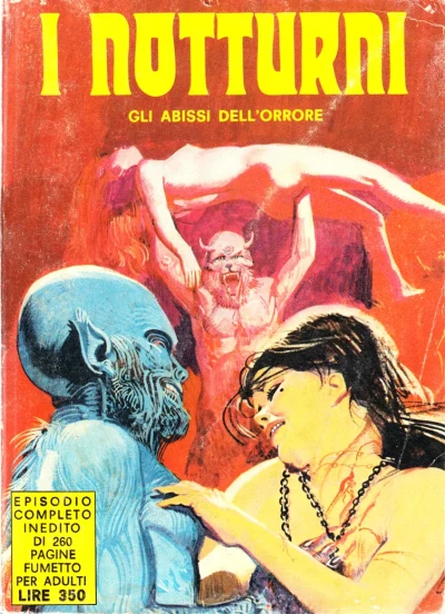 Cover of Gli Abissi Dell'orrore