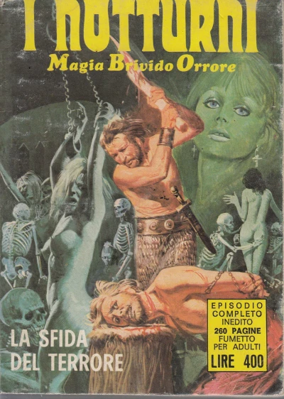 Cover of La sfida del terrore
